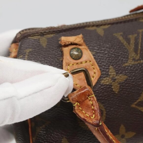LOUIS VUITTON Monogram Mini Speedy Hand Bag M41534 LV Auth 140754 - Picture 12 of 15